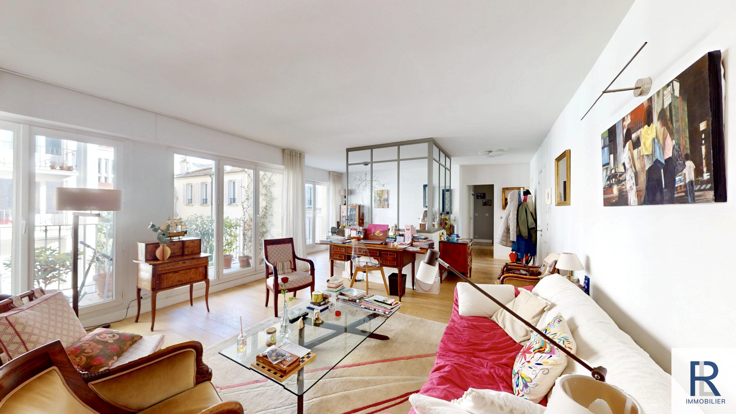 Bel appartement de 87 m2 avec 2 chambres à Boulogne Nord