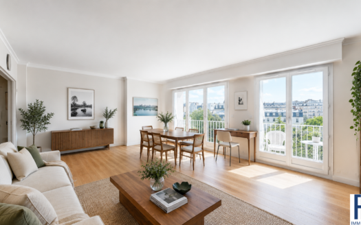 Bel appartement de 104 m2 avec 3 chambres au 7ème étage à Paris VII